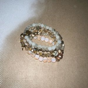 Erimish 5 stack of bracelets hardly worn